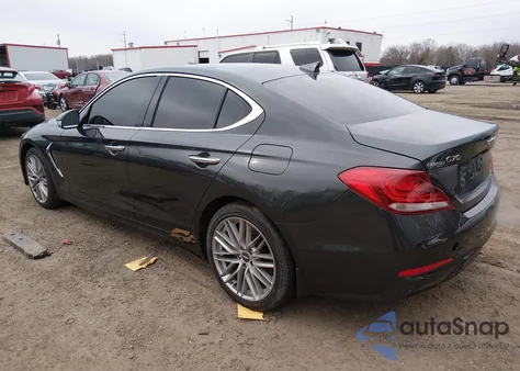 2020 Genesis G70 2.0T Rwd from USA, damaged, VIN KMTG34LA8LU059488